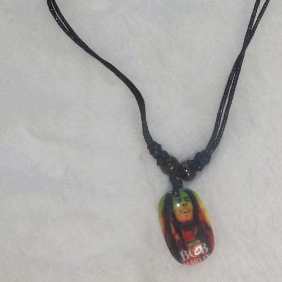 Bob Marley Adjustable Pendant Necklace (Unisex) - Picture 1 of 3